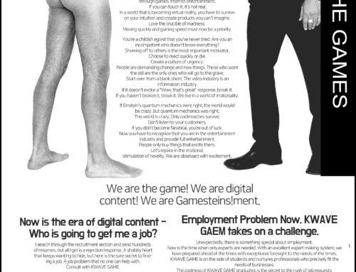 KWAVE Game Academy advertising came out