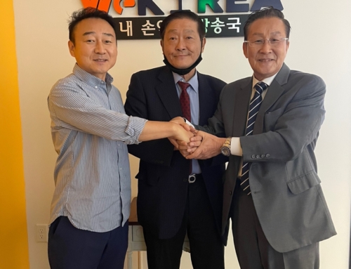 KWAVE & SENIOR GO acquired We Korea Broadcasting Station at Wilshire Blvd.  